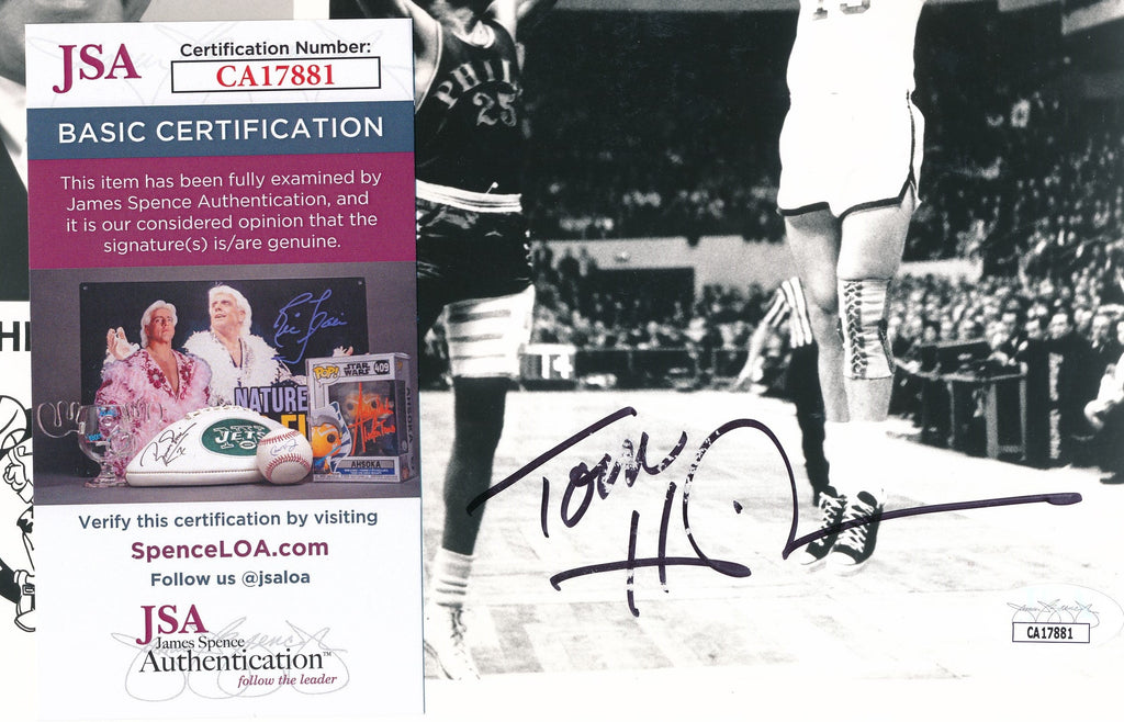 Tom Heinsohn HOF Signed/Autographed 8x10 Photo Boston Celtics JSA 192952