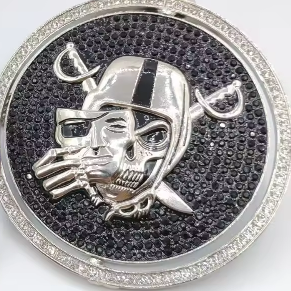 Rotating Sports Team Logo Pendant Necklace –  Perfect Gifts for True Fans