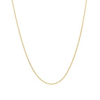 14k Yellow Gold Oval Cable Link Chain 0.6mm