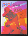 New England Patriots 1971 Pro! Magazine 8/29 vs. Rams Game Program 181377