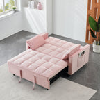Sofa Bed With Pockets, 3 In 1 Convertible