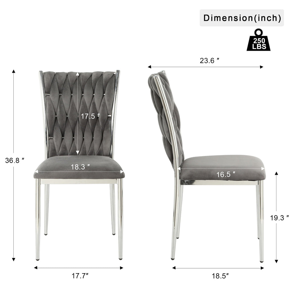 Modern Dining Chair Set
