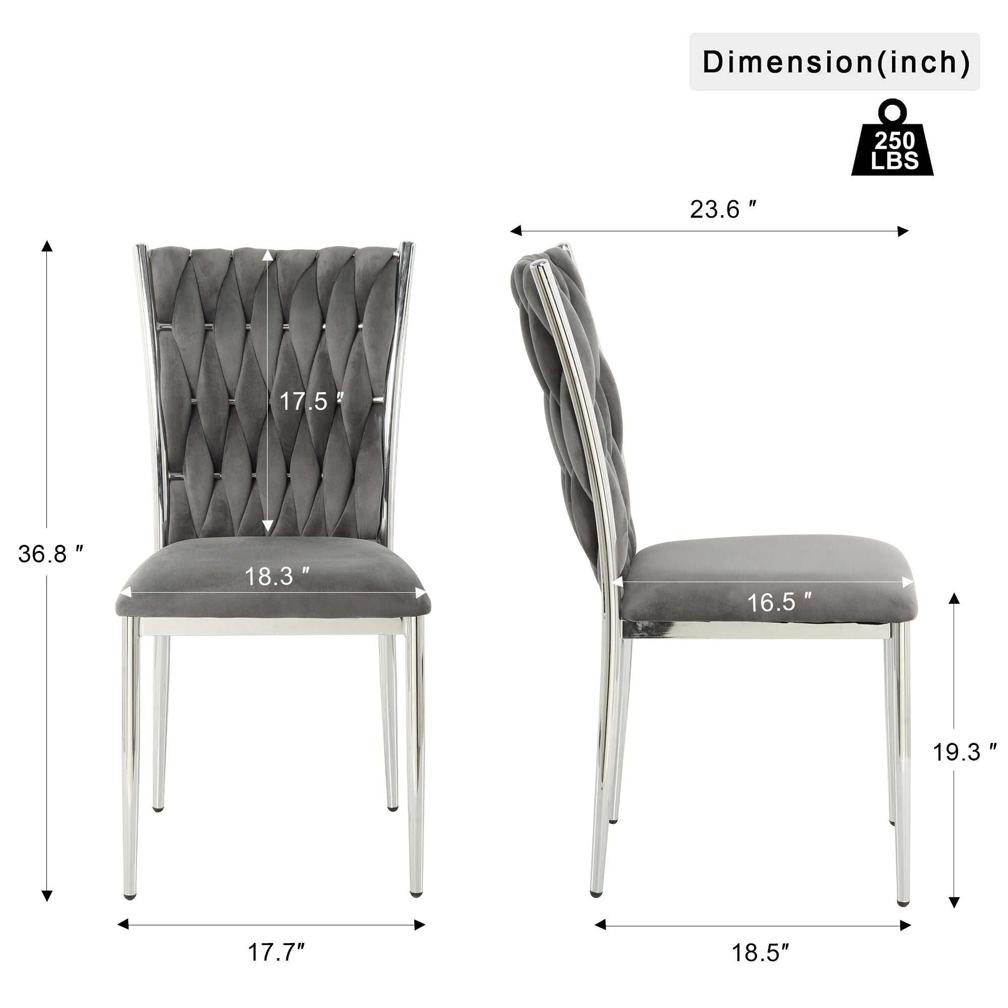 Modern Dining Chair Set