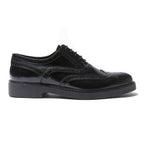 Wesley Wing Cap Oxford // Black