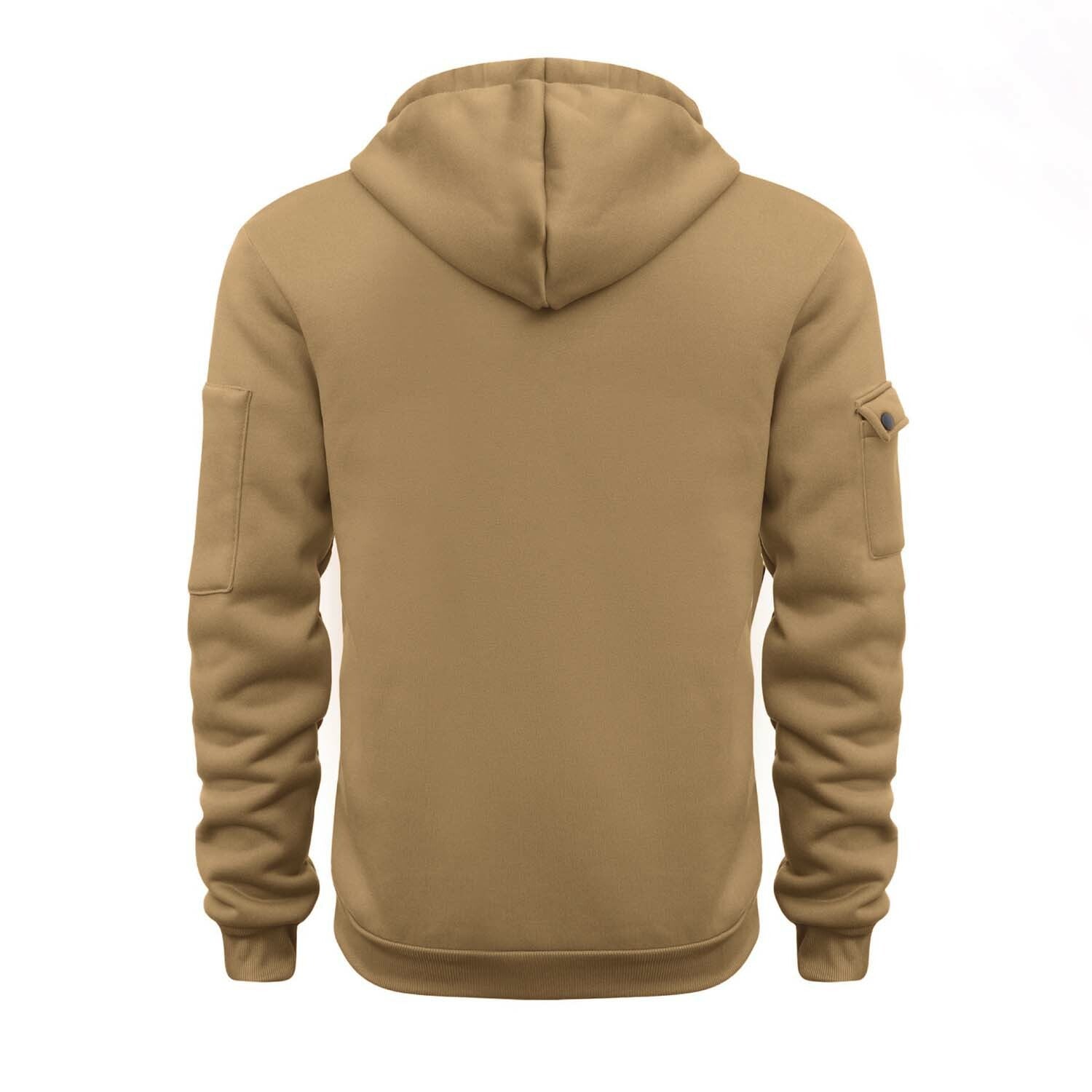 Utility Fleece Hoodie // Khaki