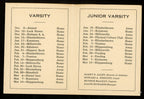 1930-31 West Chester State Teachers College Basketball 3x4 Pocket Schedule