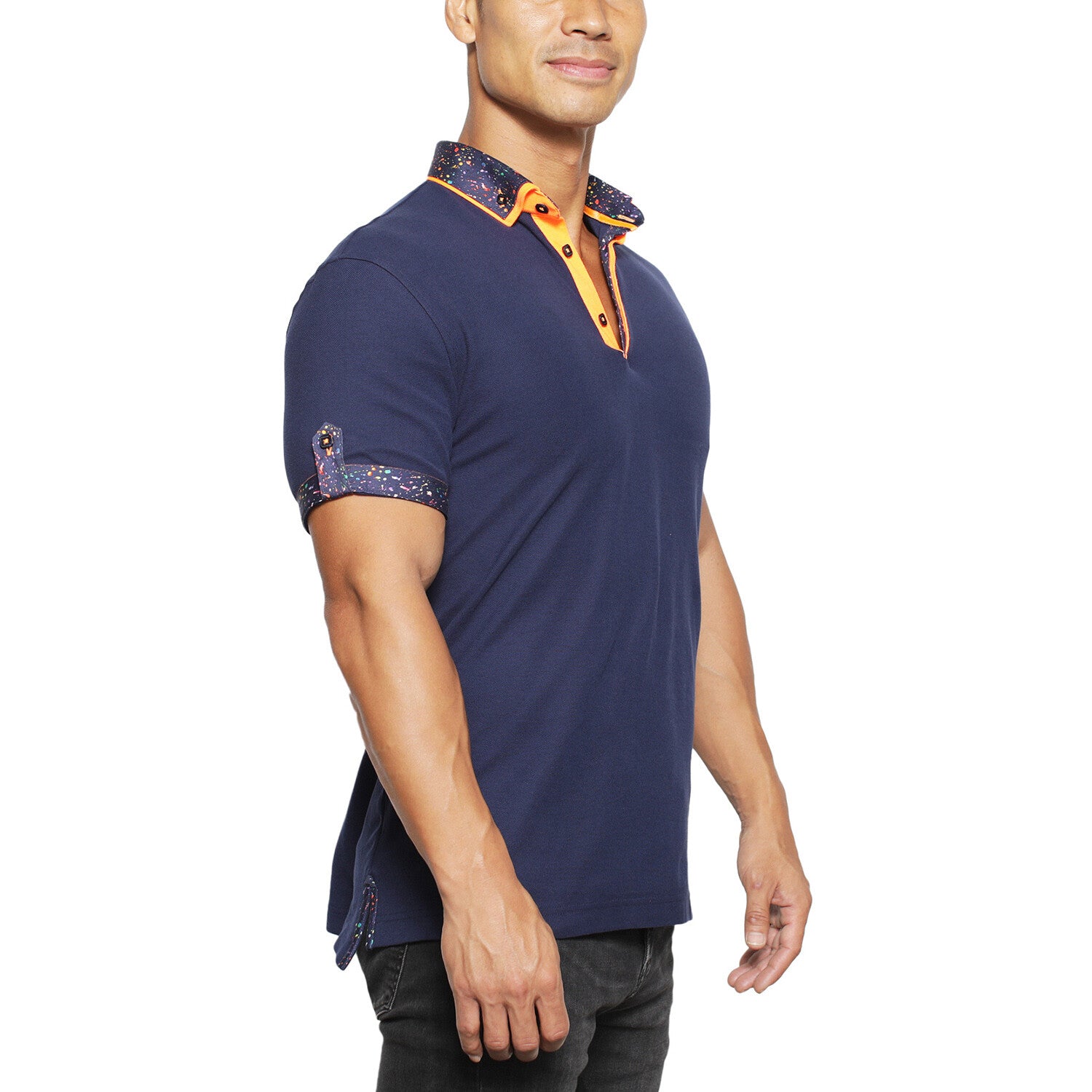 Mozart DC2 Polo Shirt // Blue