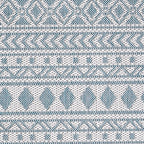Provo Natura - Machine Woven Performance // Ivory/Aqua - Botanical