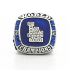 Los Angeles Dodgers World Series Championship Rings Set -Baseball Fan Gift & Memorabilia