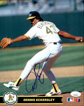 Dennis Eckersley HOF Signed/Autographed 8x10 Photo Oakland A's JSA 191460