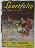 1947 February Sportfolio All Sports Digest Guide Yearbook 144909