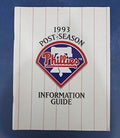 1993 Phillies Postseason Media Guide 126690