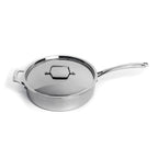 BergHOFF Professional 13pc Tri-Ply 18/10 Stainless Steel Cookware Set with SS Lids