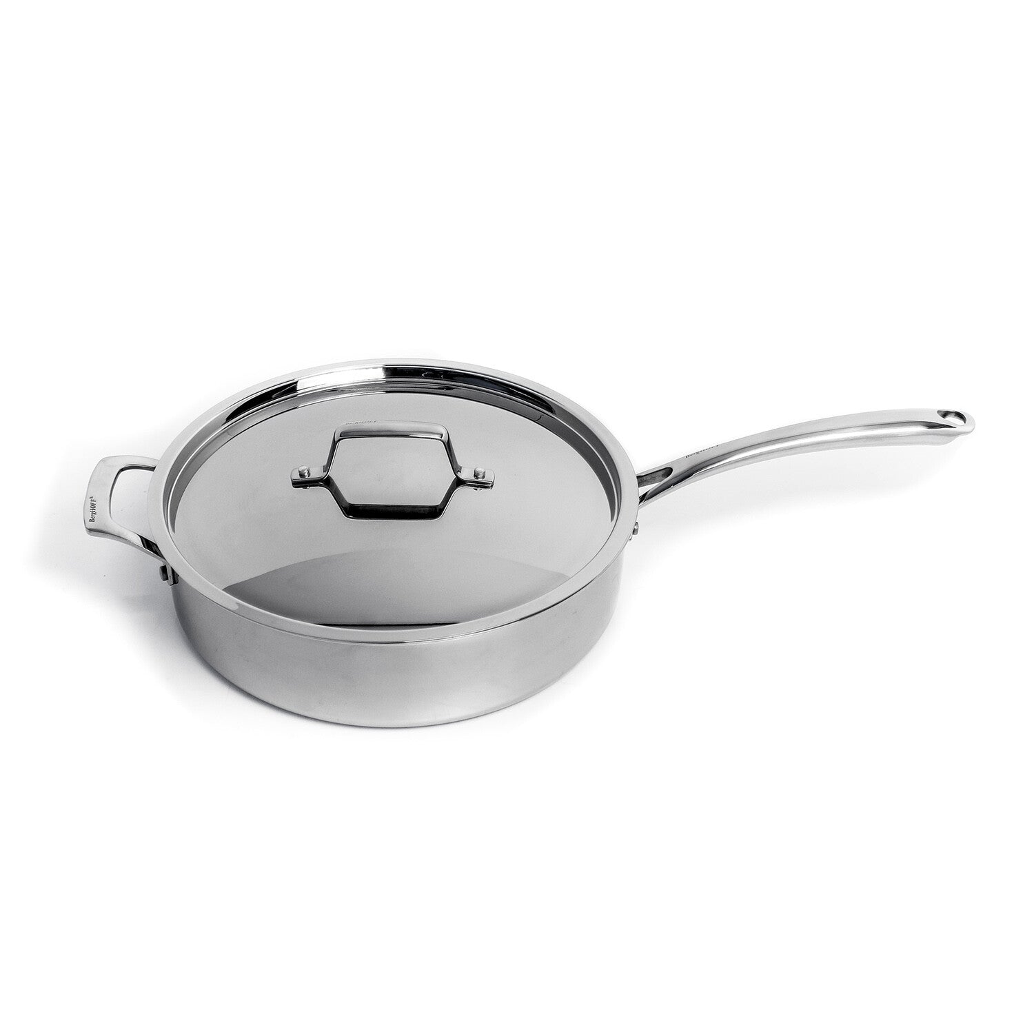 BergHOFF Professional 13pc Tri-Ply 18/10 Stainless Steel Cookware Set with SS Lids