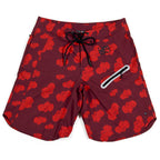 Be Betta Swim Trunks // Red + Burgundy