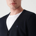 Button-Up Cardigan // Navy Blue