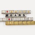 Chicago Bears Italian Charm Bracelet – Perfect Valentine’s Day, Holiday & Any Occasion Gift for Fans