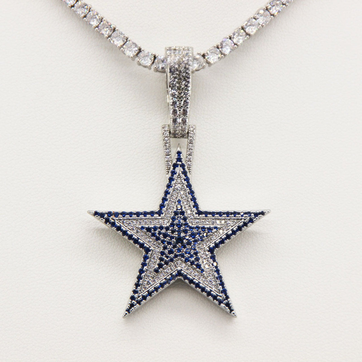 Dallas Cowboys Zircon Star Necklace –   Gift for Game Day, Birthday & Holiday