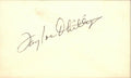 Taylor Phillips Braves/Cubs/Phillies Signed/Autographed 3x5 Index Card 162478