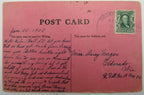 Roller Skating Craze Puzzle Card "Well B Damn" by Earl 1902 Postcard