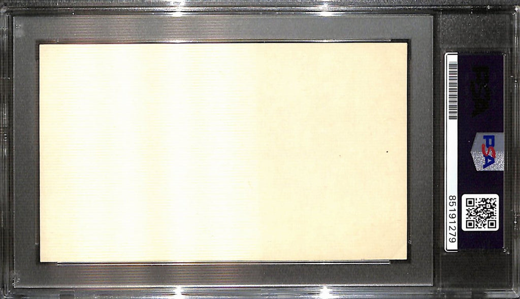 Dom DiMaggio Signed/Auto 3x5 Index Card Boston Red Sox PSA/DNA 187237
