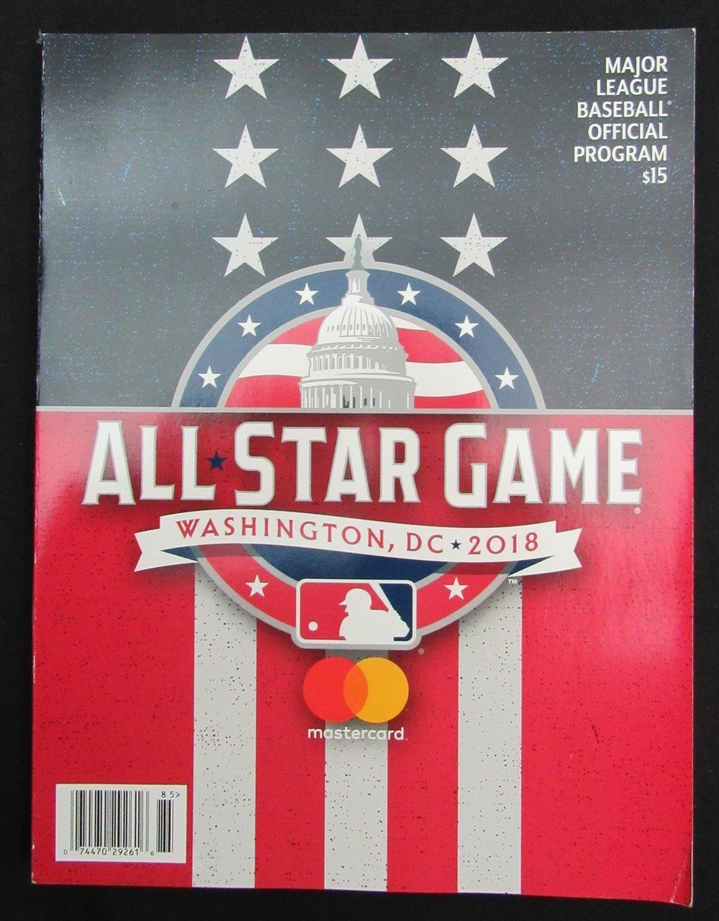 2018 MLB All Star Game Program Max Scherzer Stadium Issue Alex Bregman MVP