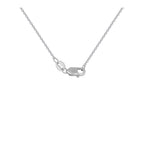 Diamond Heart Design Pendant in 14k White Gold