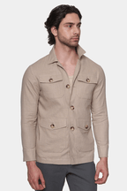 The Slim Safari Coat (Natural)