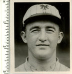Frank Frisch 2.5x3 B/W 1926 Press Wire Photo New York Giants