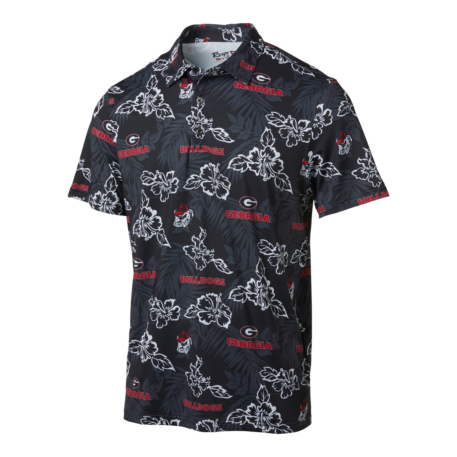 University Of Georgia Pua Polo // Black