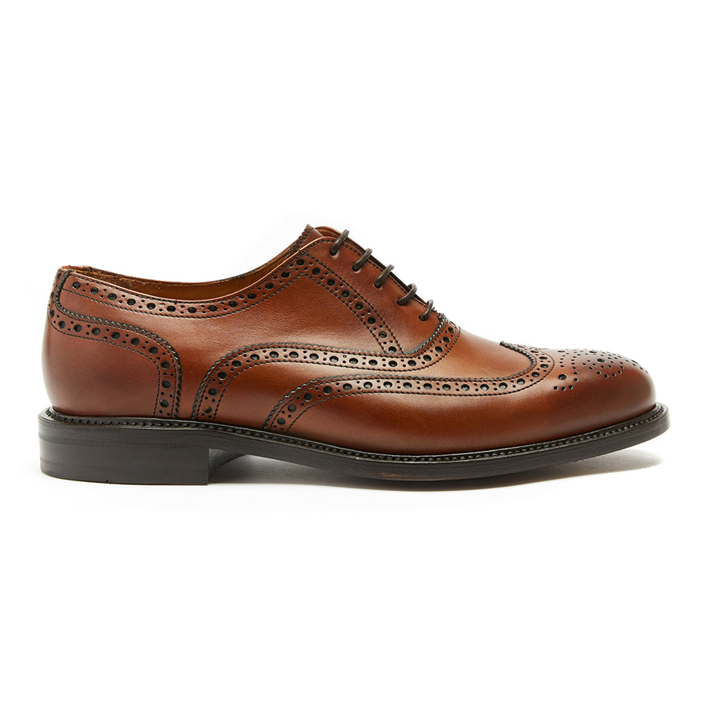 Wing Cap Oxford Goodyear // Brown