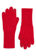 Make Merry Red Cashmere Gloves