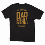 Black/Gold DadVibes Logo Shirt