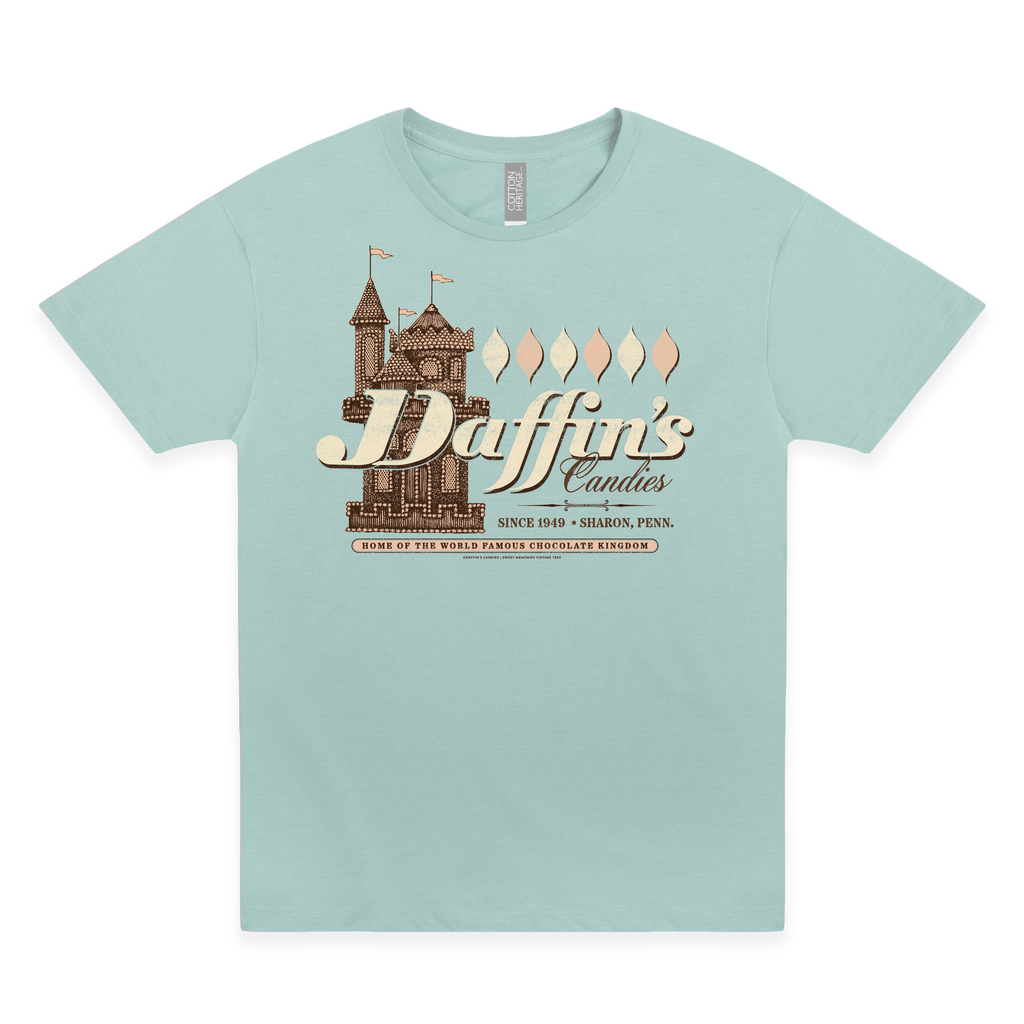 Daffin's Chocolate Kingdom Tee – Vintage Candy Unisex Graphic T-Shirt | Nostalgic Chocolate Lover Apparel