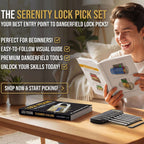 Dangerfield Serenity Lock Pick Set - Core Lock Picks and Tensioners for all pickers