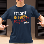 DAVID™ Eat. Spit. Be Happy. Play Ball! Tee | Officially Licensed
