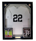 Juan Soto Signed/Autographed White NY Yankees Jersey Framed Beckett 190942