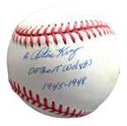 Alton King Signed/Inscribed ONL Baseball Negro League Detroit Wolves PSA/DNA