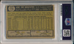 Joe DeMaestri Yankees Signed/Autographed 1961 TOPPS Card #116 PSA/DNA 166518