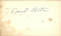 Ernie Alten Detroit Tigers d.1981 Signed/Autographed 3x5 Index Card 162593