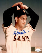 Hoyt Wilhelm HOF Signed/Autographed 8x10 Photo New York Giants JSA 191096