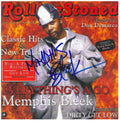 Memphis Bleek Signed Rolling Stoned CD Cover RD