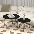 Round Nesting Coffee Table (Set of 2)