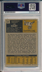 Jim Hart St. Louis Cardinals Signed/Auto 1971 TOPPS Card #47 PSA/DNA 166254
