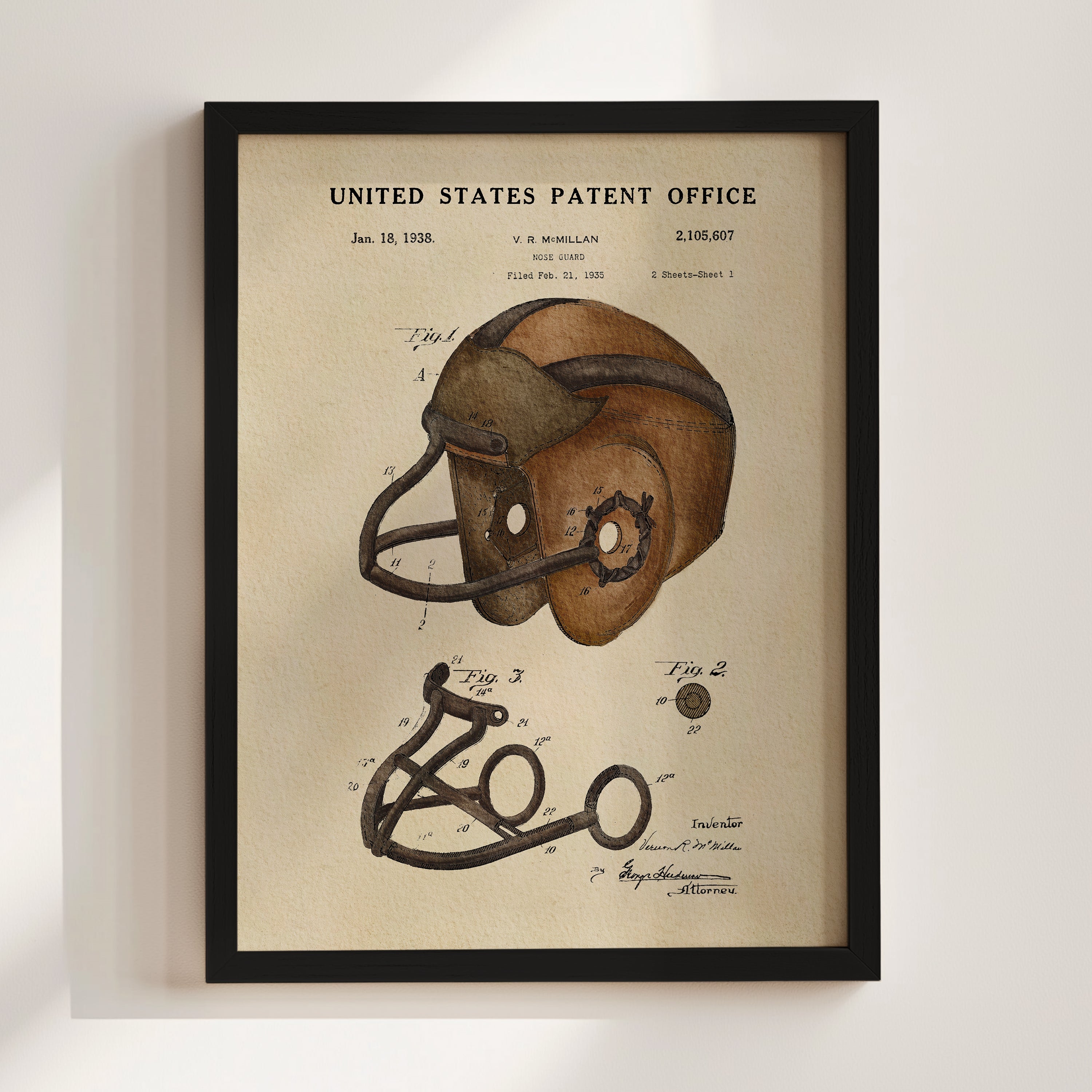 Football Helmet (1938)