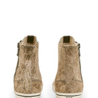 Vulc Zip High Top // Distressed Brown