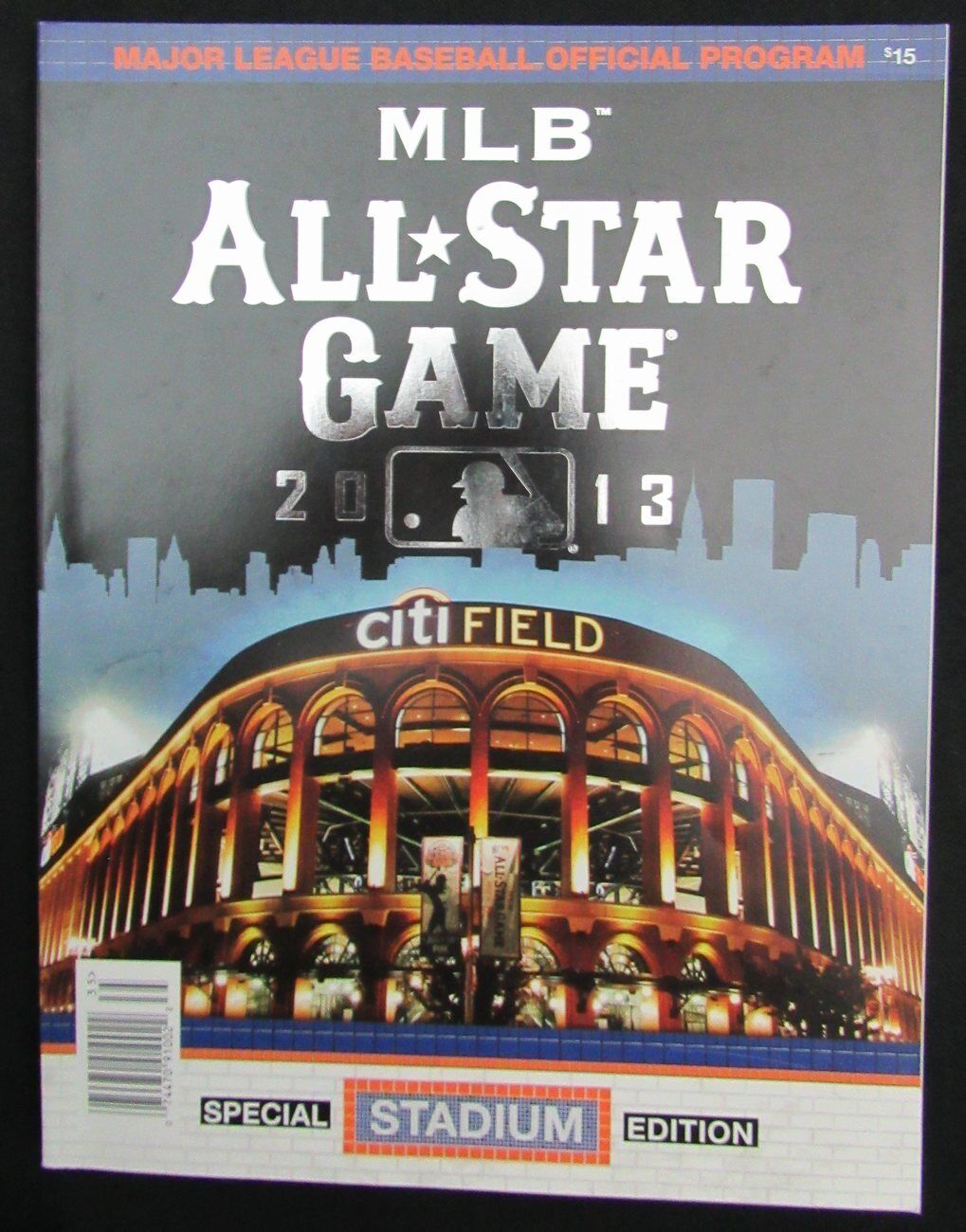 2013 MLB All Star Game Program CITI Field New York Mariano Rivera  MVP