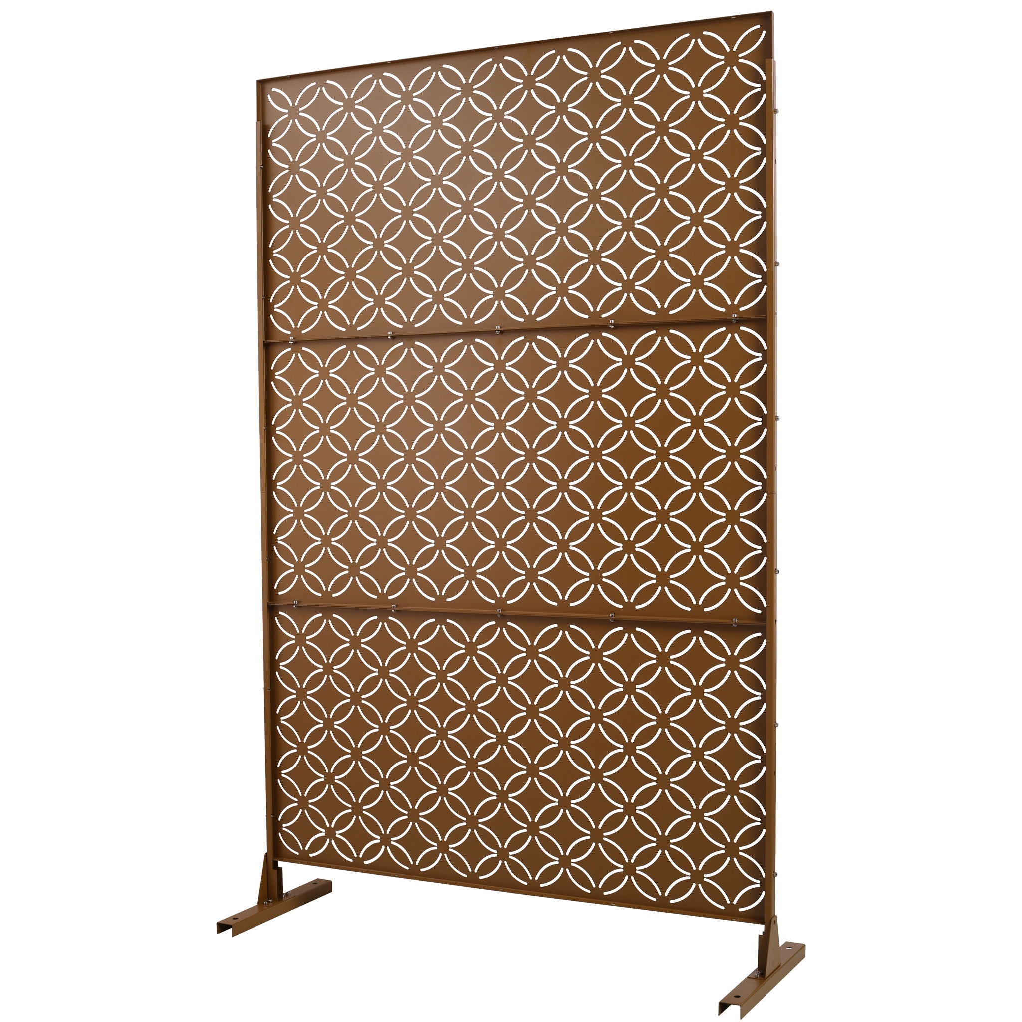 Metal Privacy - Brown