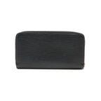 Louis Vuitton Epi Zippy Wallet Round-Zip-Wallet // Black