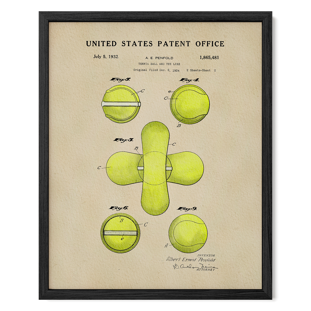 Vintage Tennis Ball (1932)